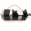 Used Applied Motion HT17-154 Step Motor, 17PL0100 Gearhead 10:1 NEMA17 Shaft 1/2"