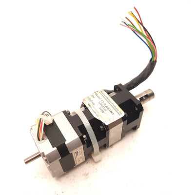 Used Applied Motion 17PL0100 Planetary Gearhead HT17-155 Motor 10:1 NEMA17 Shaft 1/2"