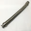 Used Stainless Steel Braided Corrugated Hose NW-25 Vacuum Flange Fittings, 18" Long