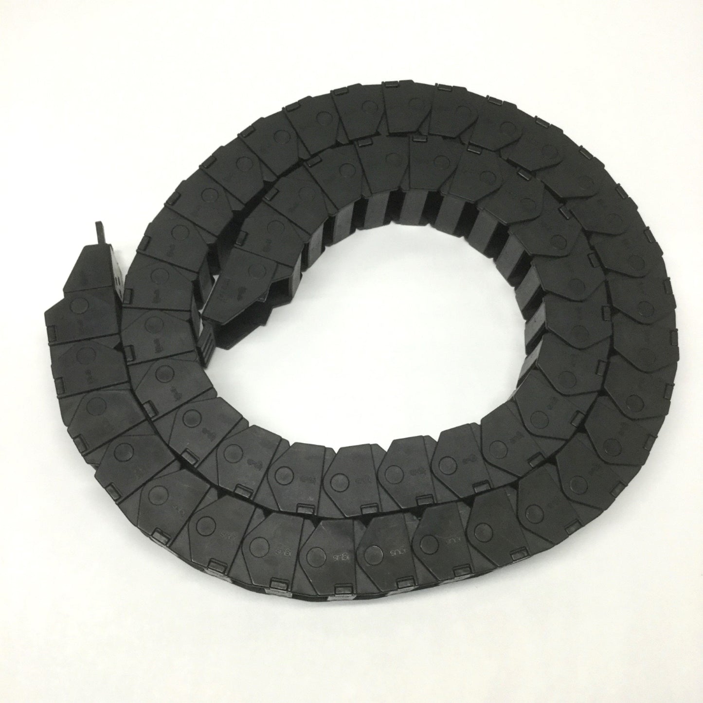 Used Igus B17.3.100 Energy E-Chain Cable Carrier Snap-Open 38mm W x 32mm H, 64" Long