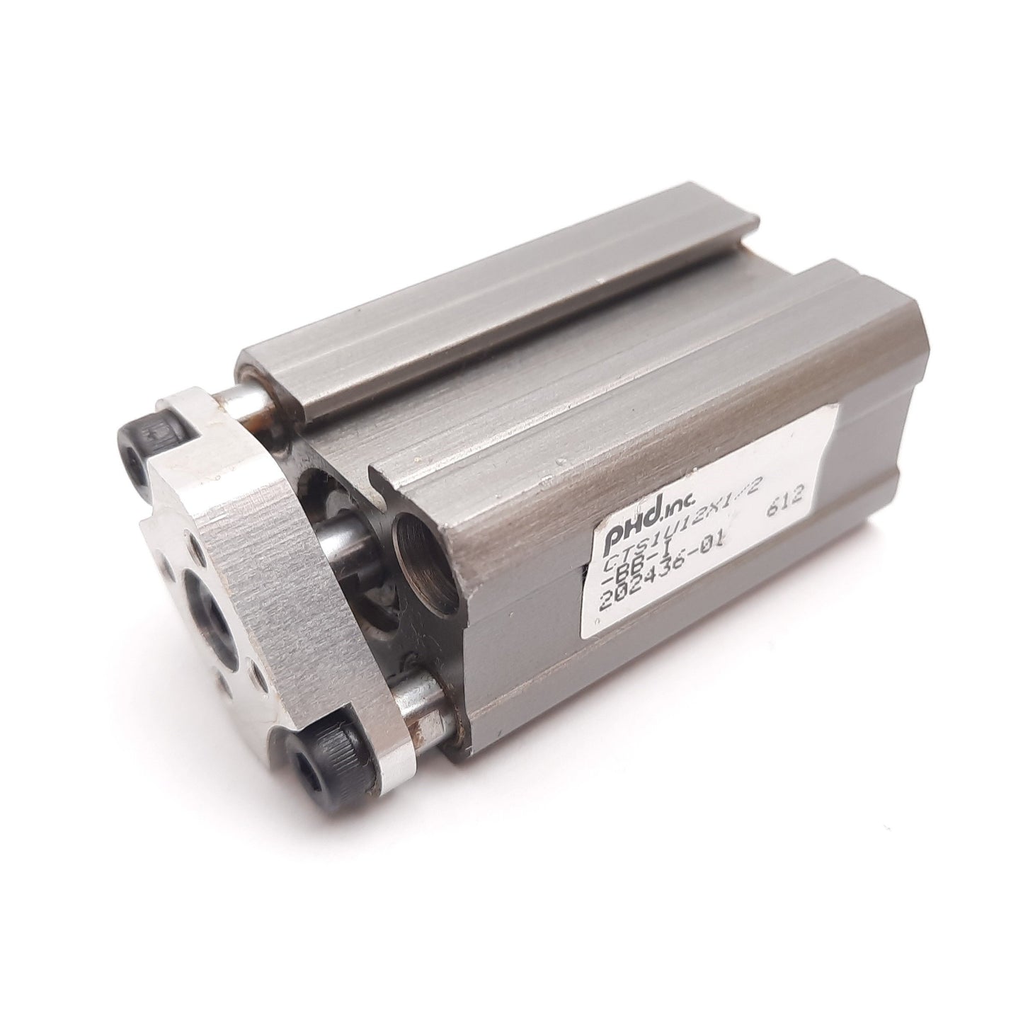 Used Phd CTS1U12X1/2-BB-I Compact Guided Cylinder, Bore: 0.47", Stroke: 0.5", 10-32