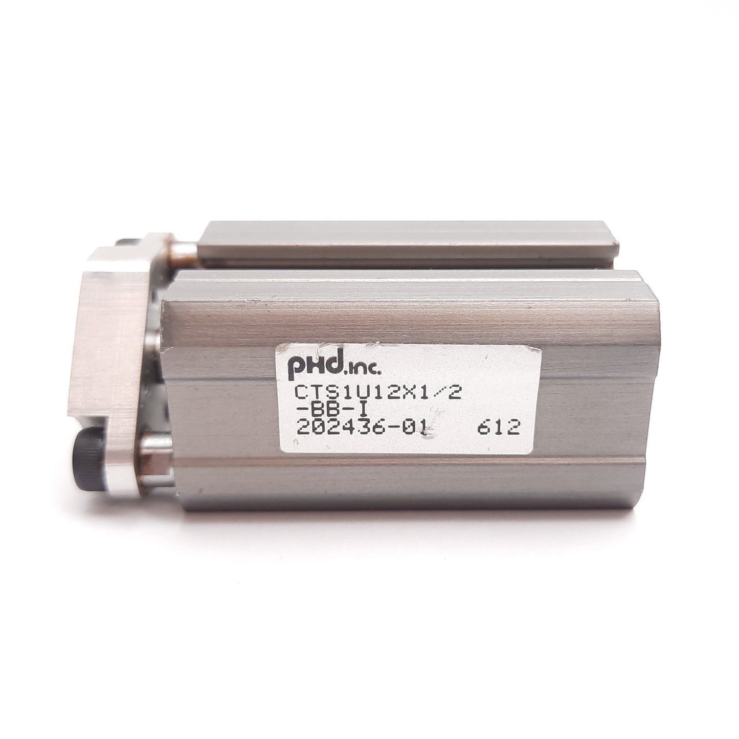 Used Phd CTS1U12X1/2-BB-I Compact Guided Cylinder, Bore: 0.47", Stroke: 0.5", 10-32