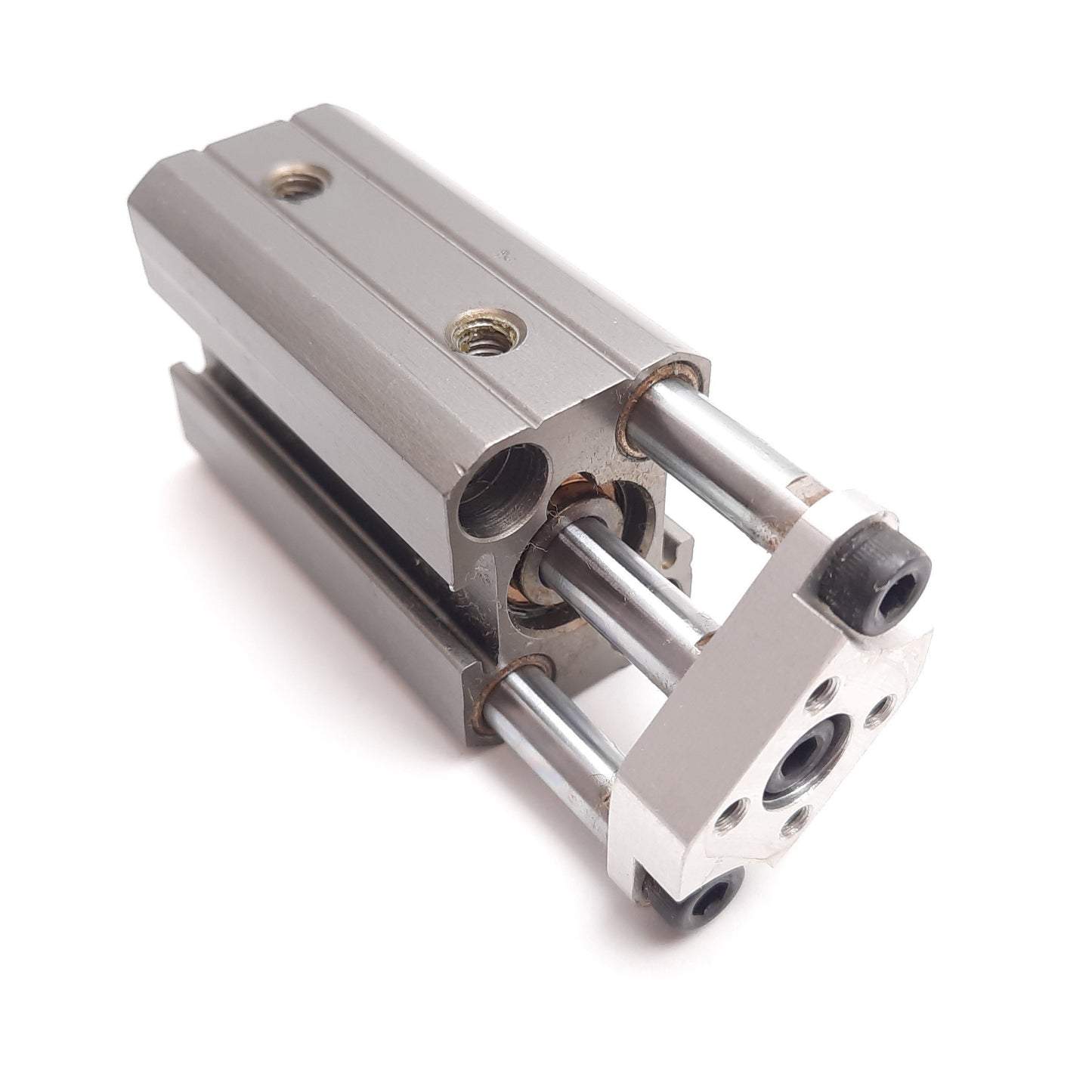 Used Phd CTS1U12X1/2-BB-I Compact Guided Cylinder, Bore: 0.47", Stroke: 0.5", 10-32