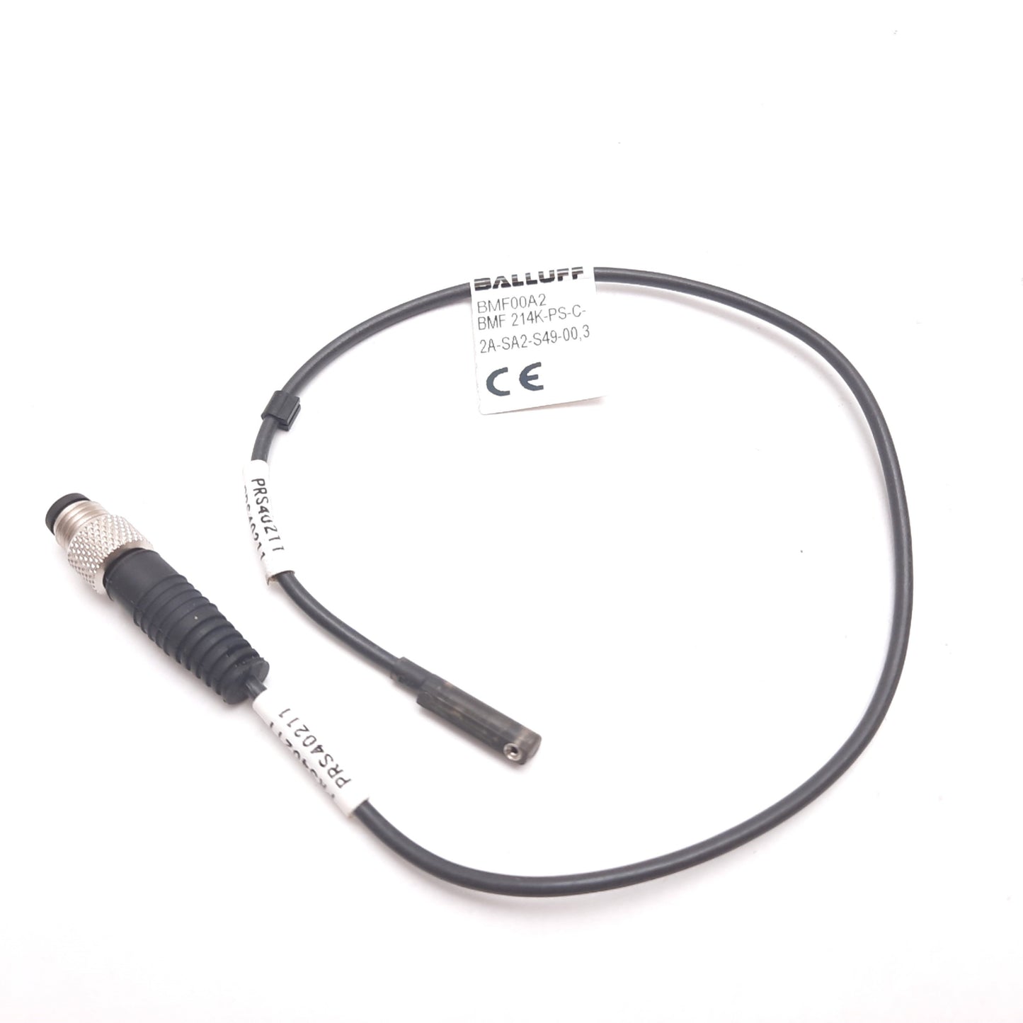 Used Lot of 2 Balluff BMF00A2 Position Sensor, C-Slot, PNP-NO, 10-30VDC, 3-Pin M8