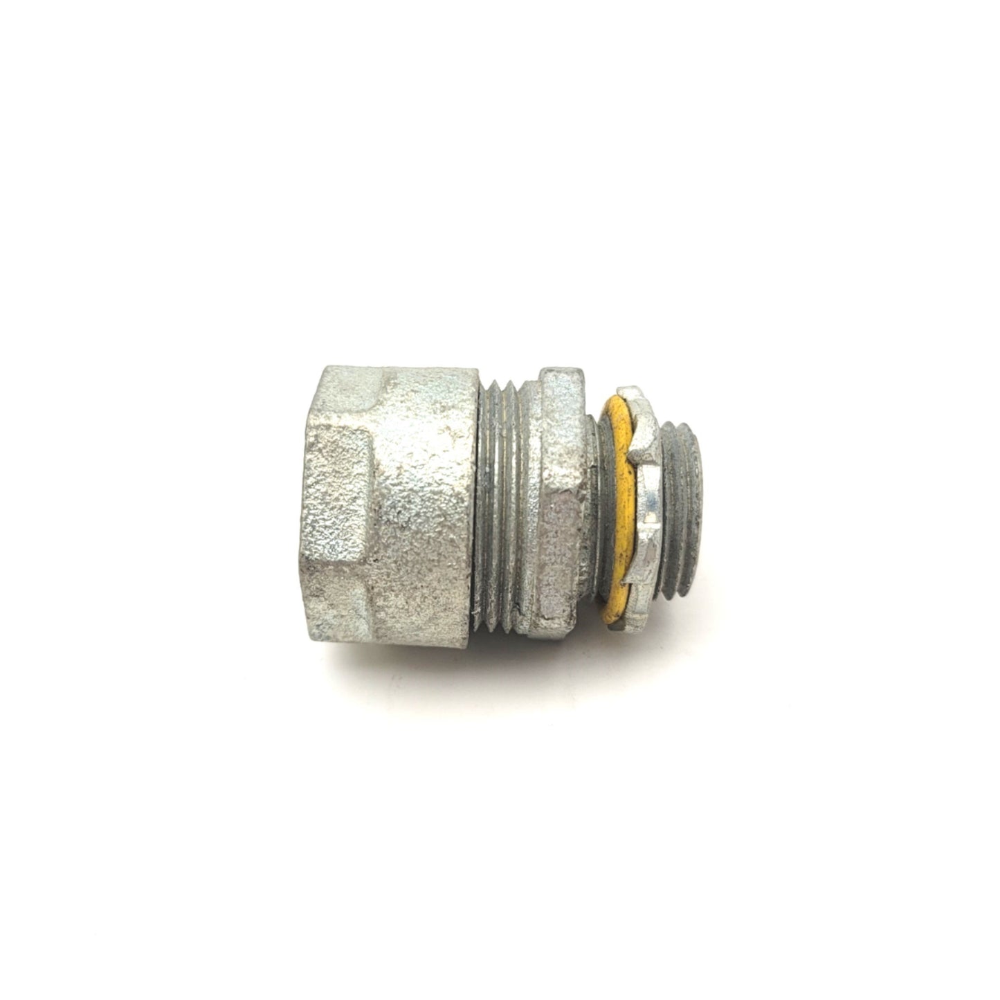 Used Lot Of 10 1/2" Liquid Tight Fittings For Flexible Conduit 1/2"NPT Thread