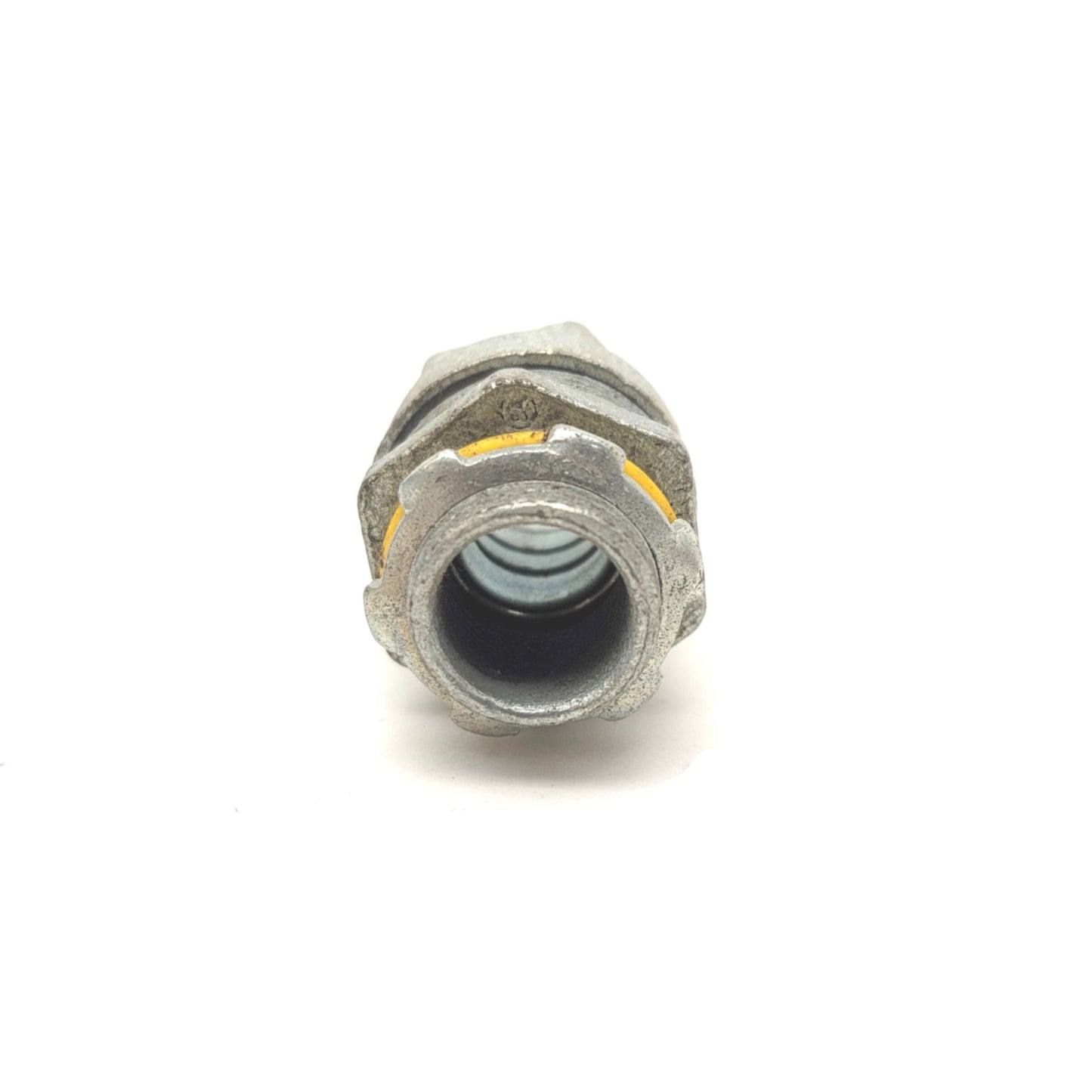 Used Lot Of 10 1/2" Liquid Tight Fittings For Flexible Conduit 1/2"NPT Thread