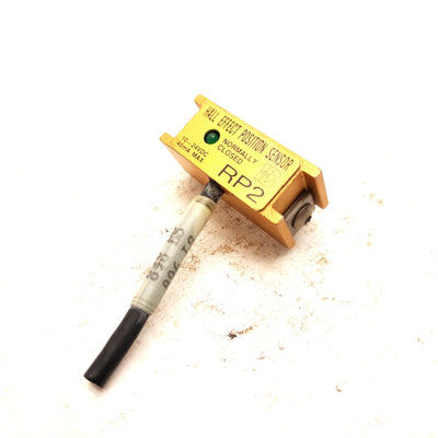 Used Industrial Devices Corp. RP2 Hall Effect Position Sensor, NC, 8-28VDC 40mA