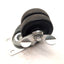 Used Payson Caster 020-3DF-DW Double Wheel Swivel Plate Caster, Dia: 3", W: 1-7/8"