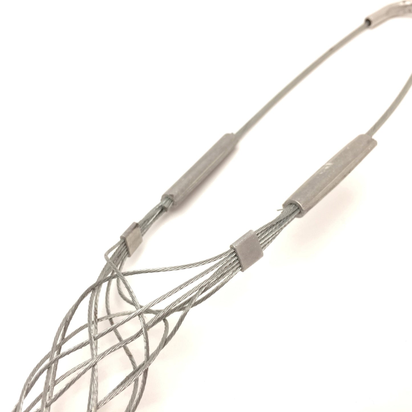 New – Open box Molex Woodhead 36574 Single Galvanized Bus Drop Cord Grip 0.96-1.25", Mesh 11"