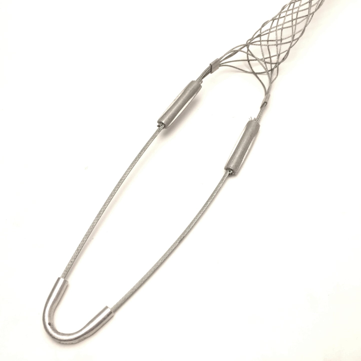 New – Open box Molex Woodhead 36574 Single Galvanized Bus Drop Cord Grip 0.96-1.25", Mesh 11"