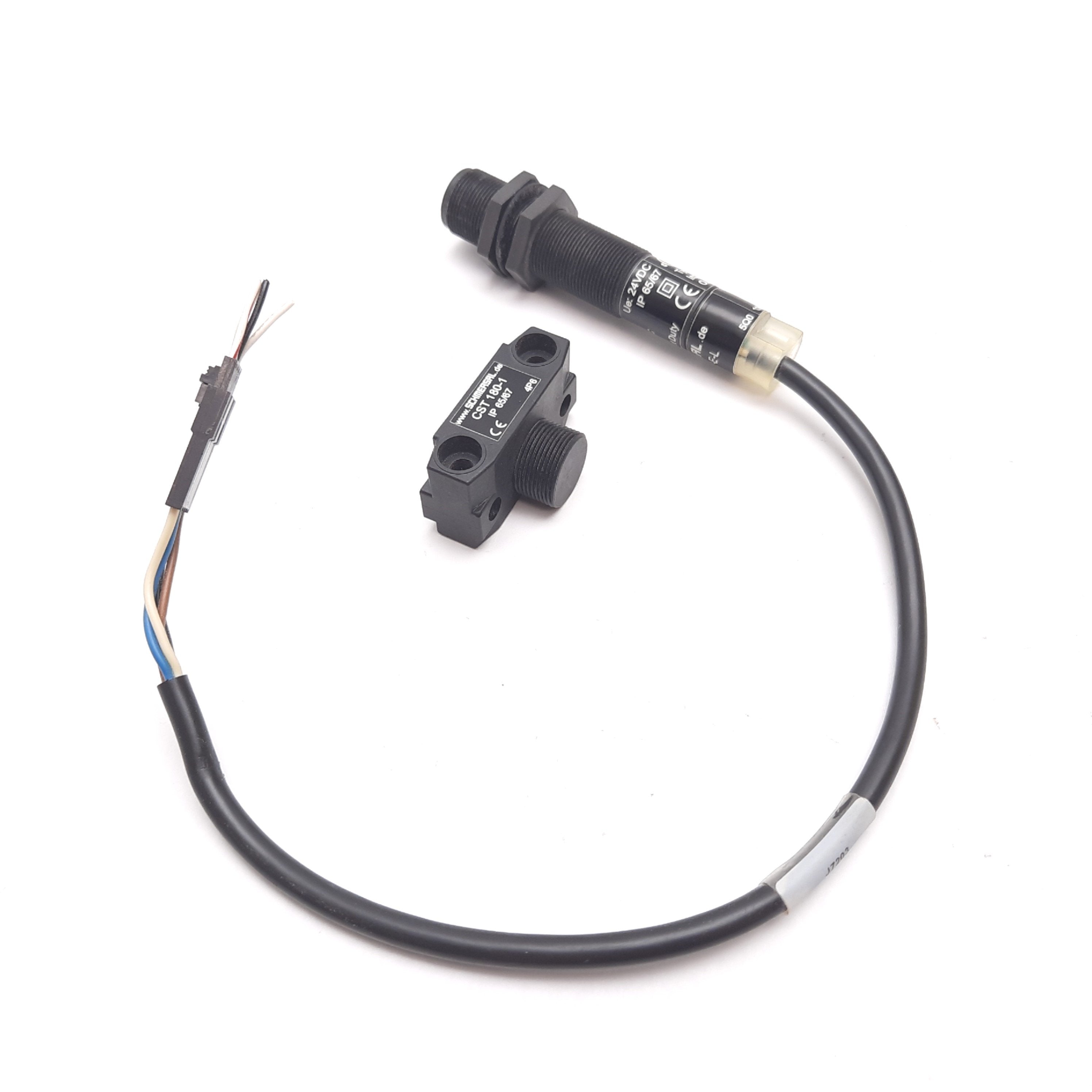 Schmersal CSS 8-180-2P-E-L Safety Sensor, Range: 8mm, With CST 180-1 A ...