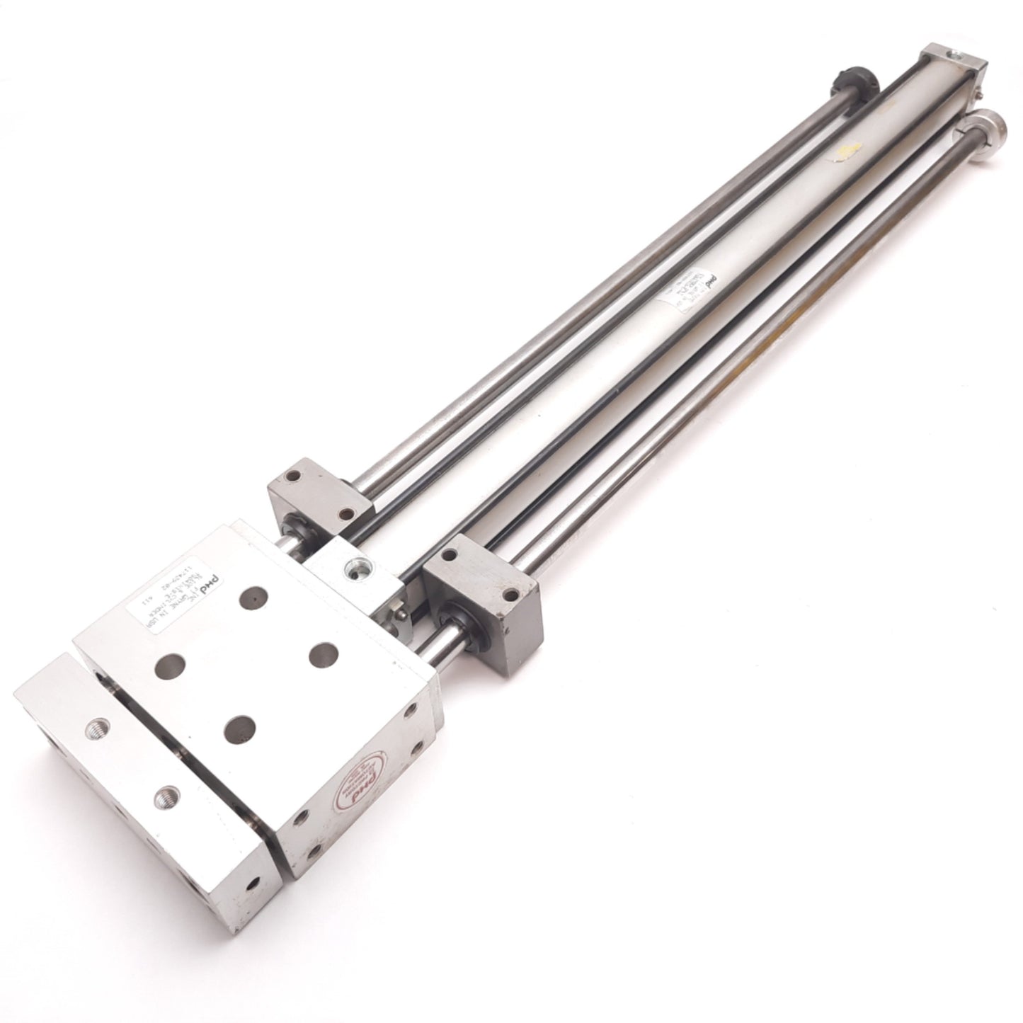 Used Phd TS041X18-E Pneumatic Slide, Bore: 1-1/8", Stroke: 18", Ports: 1/8" NPT