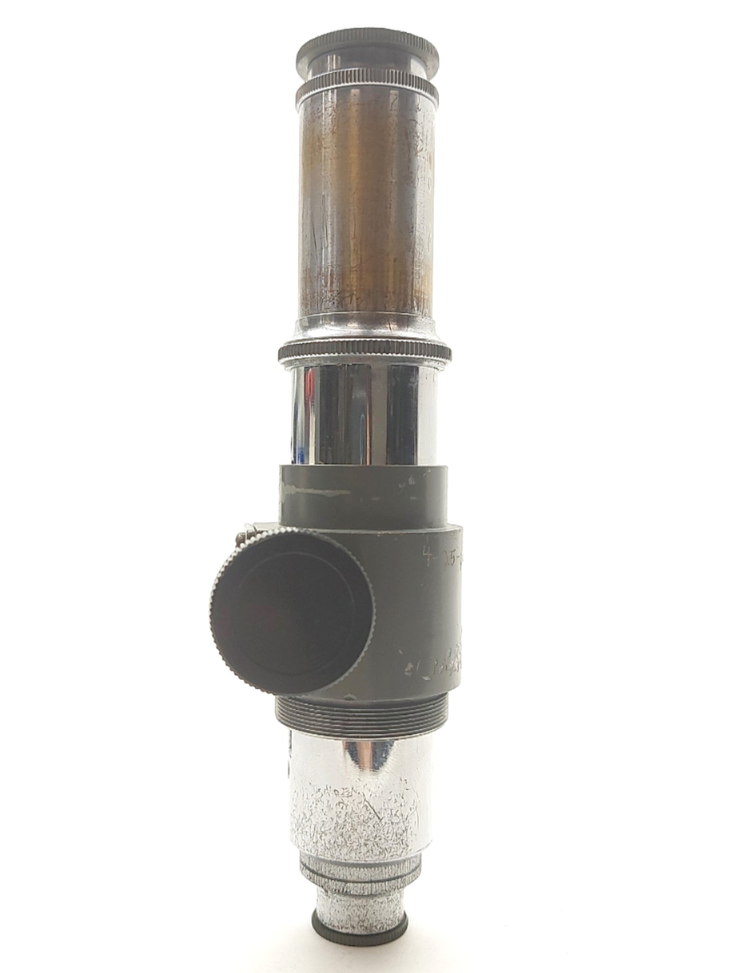 Used Vintage Toolmakers Microscope, 60X Eyepiece, 2" Travel *Objective Mag Unknown*