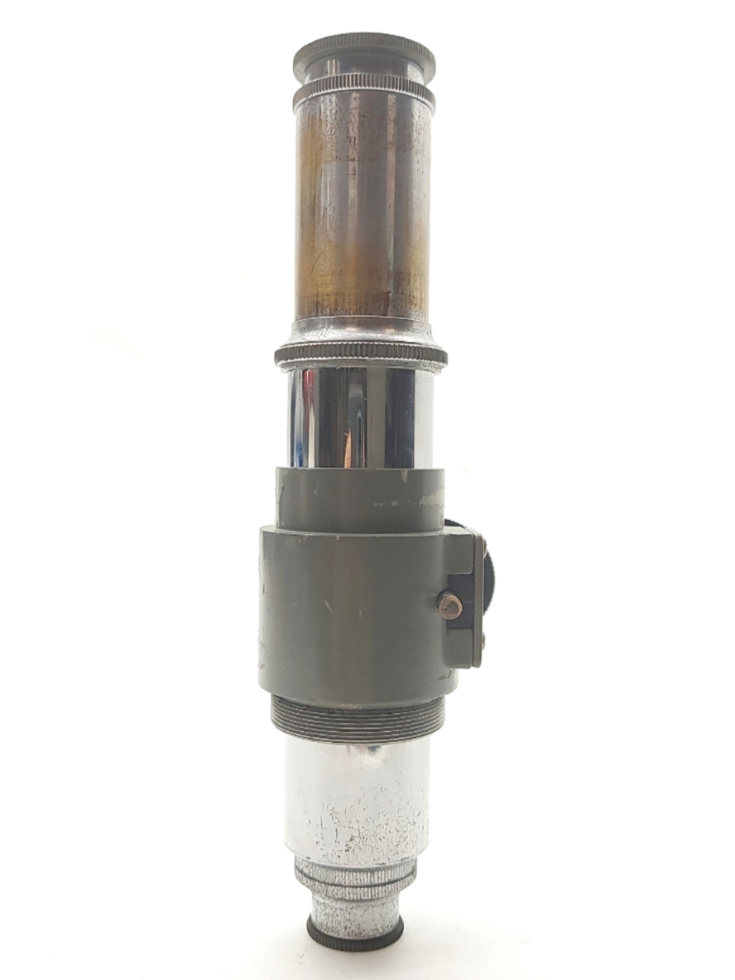 Used Vintage Toolmakers Microscope, 60X Eyepiece, 2" Travel *Objective Mag Unknown*
