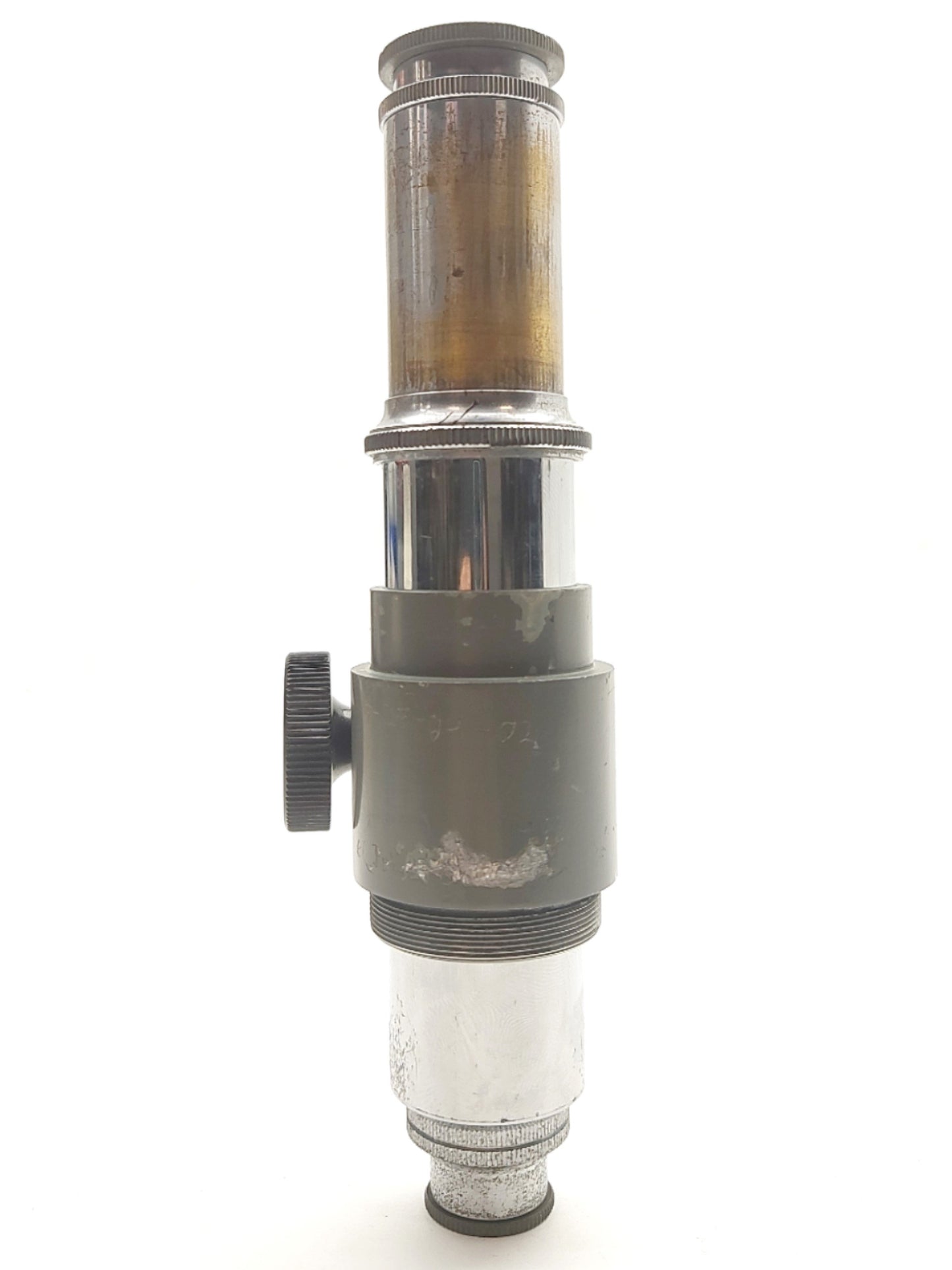 Used Vintage Toolmakers Microscope, 60X Eyepiece, 2" Travel *Objective Mag Unknown*