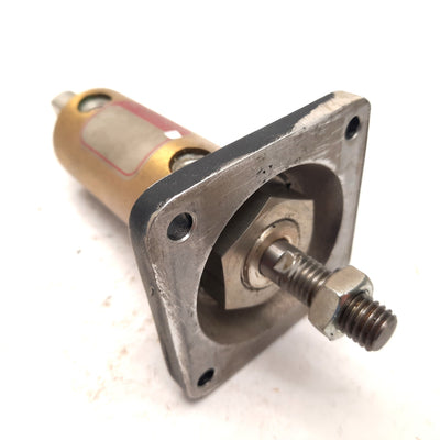 Used Allenair A-1-1/2 x 1 Pneumatic Cylinder 1" Stroke, 1-1/2" Bore ,1/4" NPT, Flange