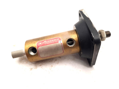 Used Allenair A-1-1/2 x 1 Pneumatic Cylinder 1" Stroke, 1-1/2" Bore ,1/4" NPT, Flange
