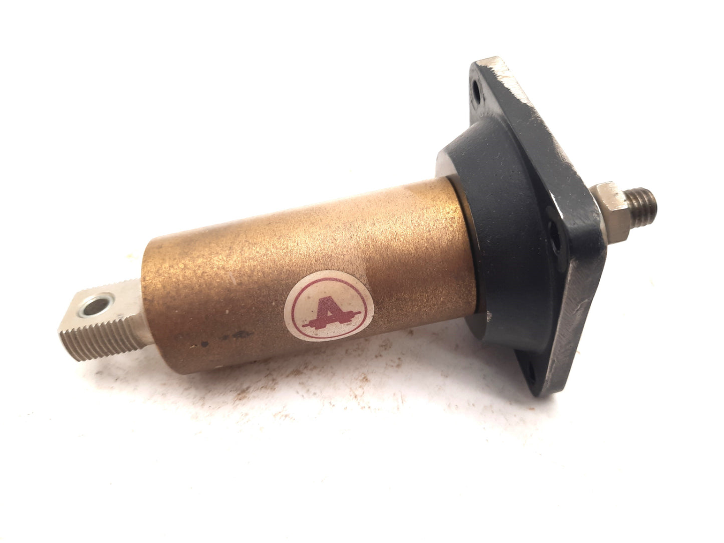 Used Allenair A-1-1/2 x 1 Pneumatic Cylinder 1" Stroke, 1-1/2" Bore ,1/4" NPT, Flange