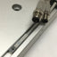 Used SMC CXSM25-80 Dual Rod Slide Bearing Cylinder, 25mm Bore, 80mm Stroke w/Switches