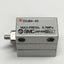 Used SMC CUJB4-4S Mini Free-Mount Cylinder, 4mm Bore, 4mm Stroke, Single-Acting