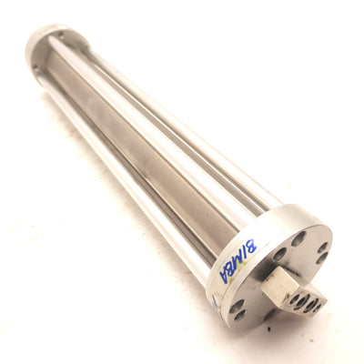 Used Bimba FT-091-M Pneumatic Cylinder Non-Rotating Bore: 1-1/16" Stroke: 8" 1/8" NPT