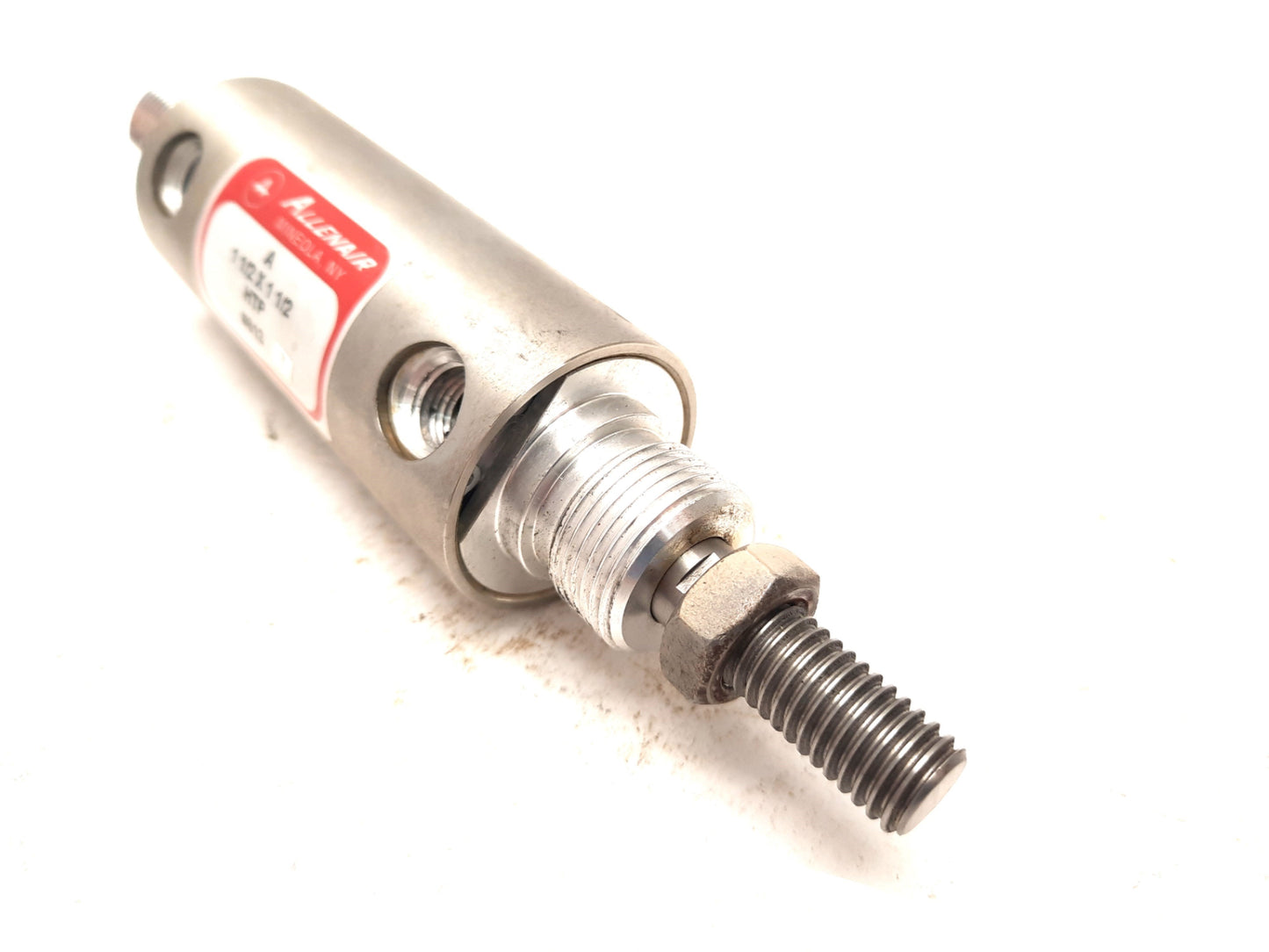 Used Allenair A-1-1/2 x 1-1/2 Pneumatic Cylinder 1-1/2" Stroke, 1-1/2" Bore ,1/4" NPT