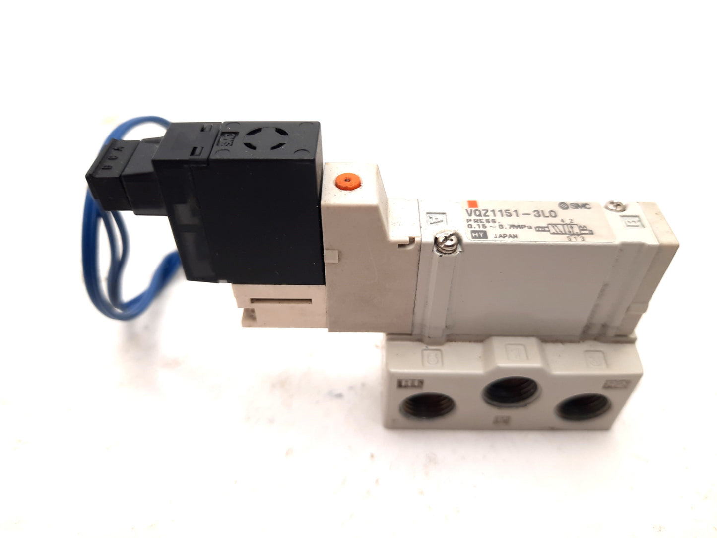 Used SMC VQZ1151-3LO Solenoid Valve, Voltage: 110VAC, Pressure: 0.15-0.7MPa