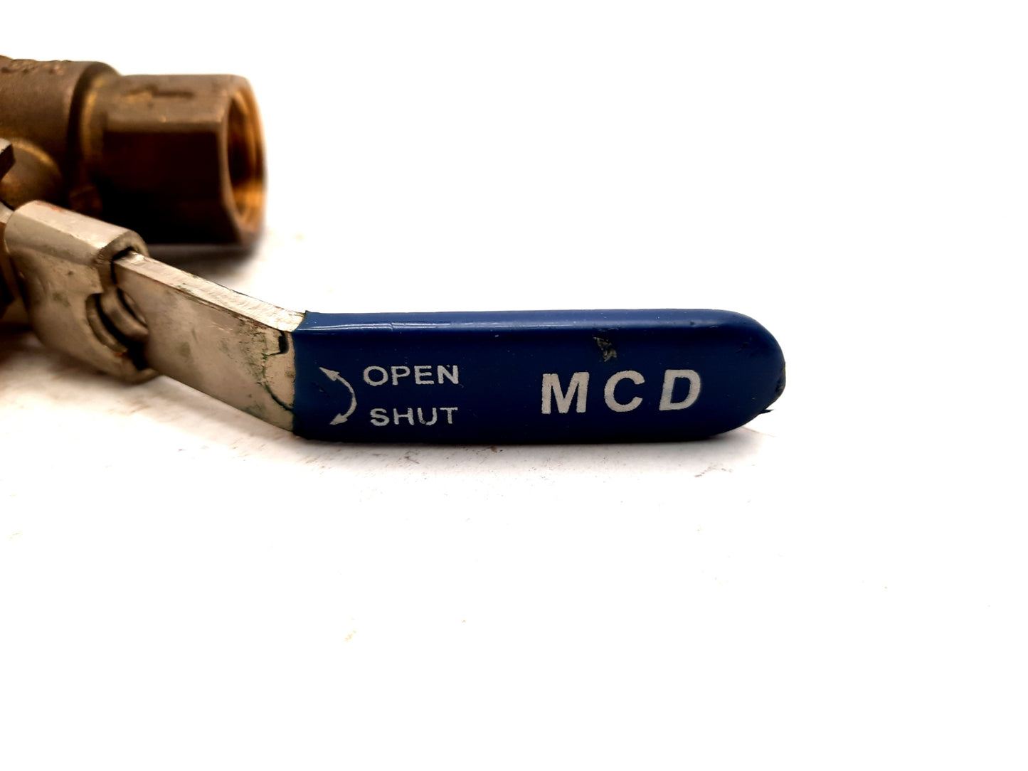 Used MCD Ball Valve Brass 1/2" NPT 300PSI