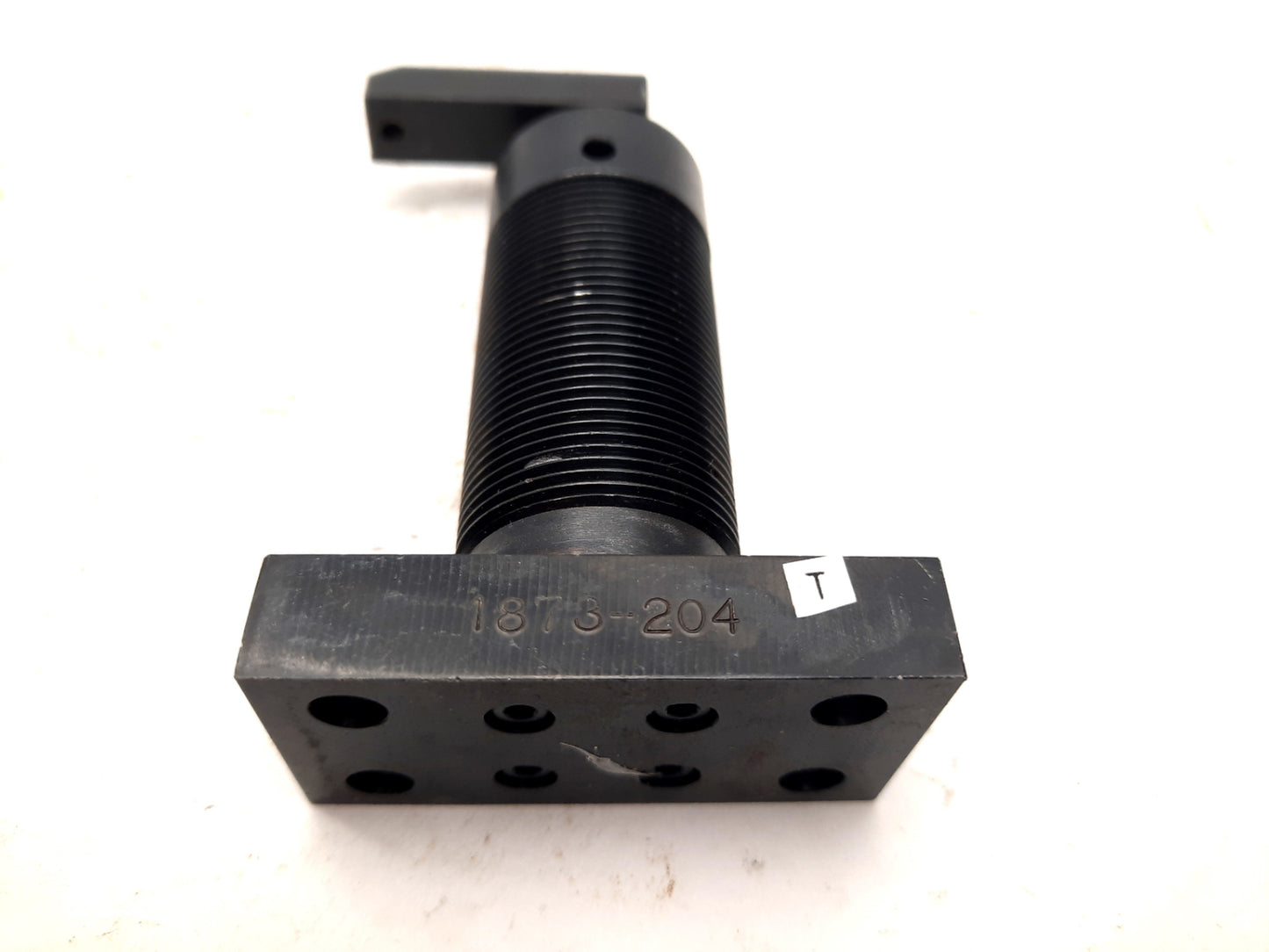 Used CarrLane ROEMHELD CLR-1873-204-ASC Pneumatic Swing Clamp CCW, Stroke 14mm