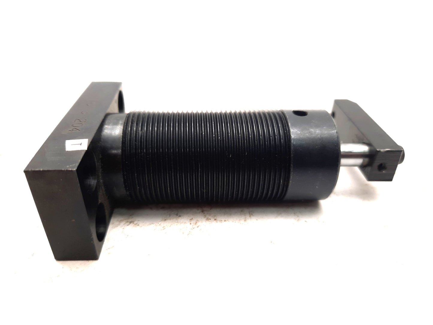 Used CarrLane ROEMHELD CLR-1873-204-ASC Pneumatic Swing Clamp CCW, Stroke 14mm