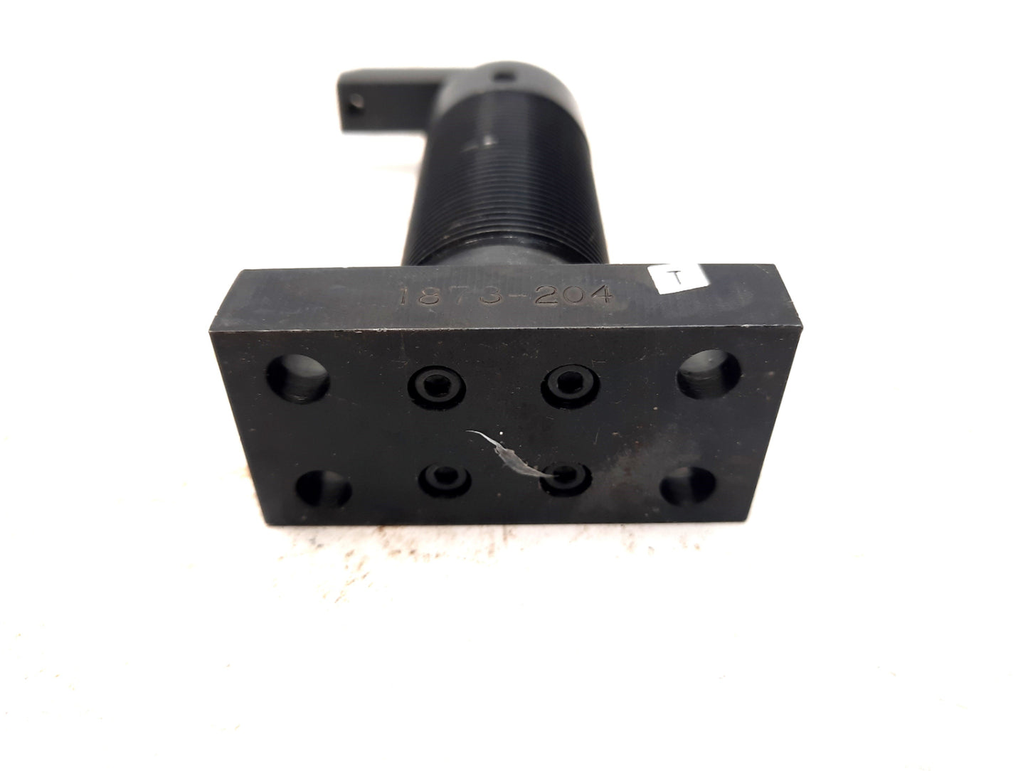 Used CarrLane ROEMHELD CLR-1873-204-ASC Pneumatic Swing Clamp CCW, Stroke 14mm