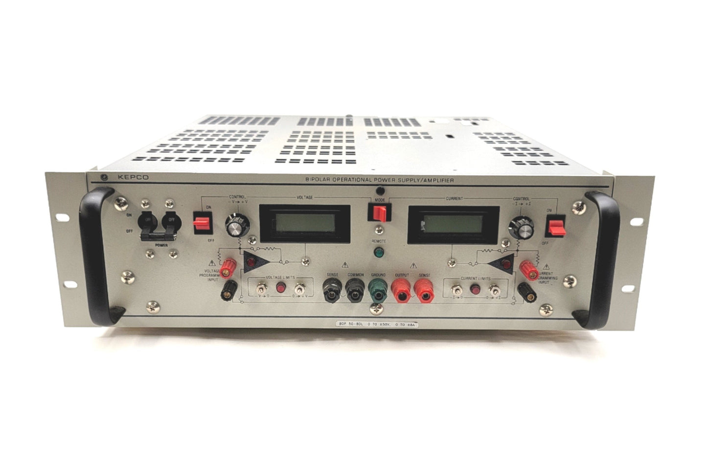 Used Kepco BOP 50-8DL-4886 Bipolar Operational Power Supply/Amplifier Output: 0-50VDC