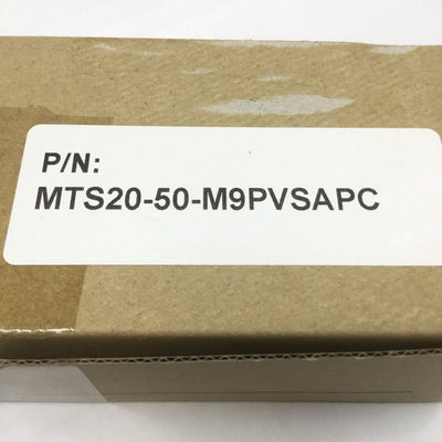 New SMC MTS20-50 Precision Non-Rotating Spline Cylinder 20mm Bore, 50mm Stroke