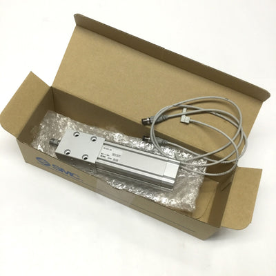 New SMC MTS20-50 Precision Non-Rotating Spline Cylinder 20mm Bore, 50mm Stroke