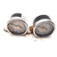 Used Lot of 2 Pressure Gauges 160 PSI 1/8" NPT Bottom Mount OD: 2"