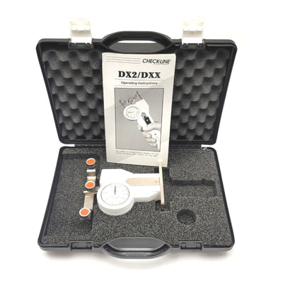 Used CHECKLINE DX2S-200 Stationary Tension Meter 200-2,000 Grams, 2,000m/min