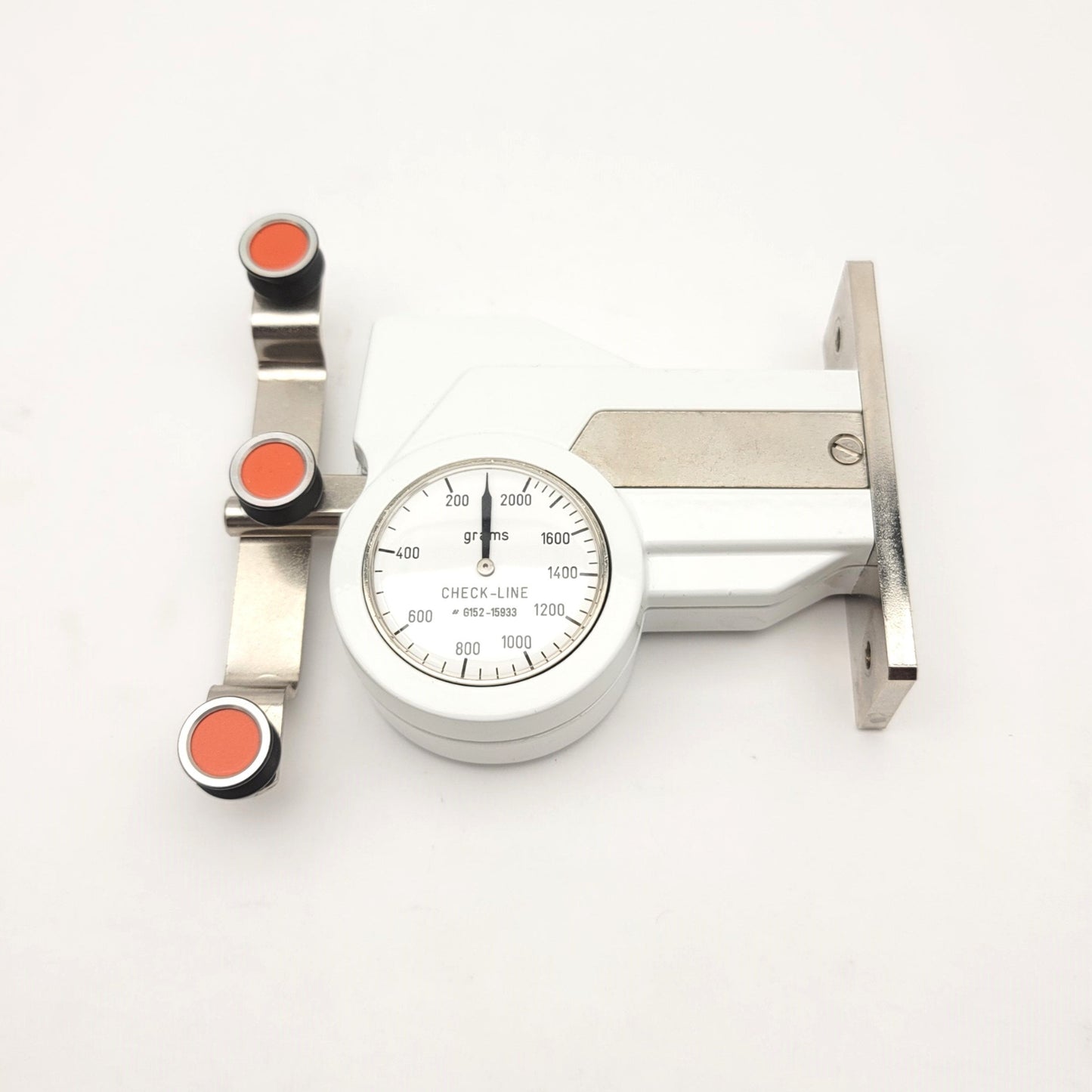 Used CHECKLINE DX2S-200 Stationary Tension Meter 200-2,000 Grams, 2,000m/min