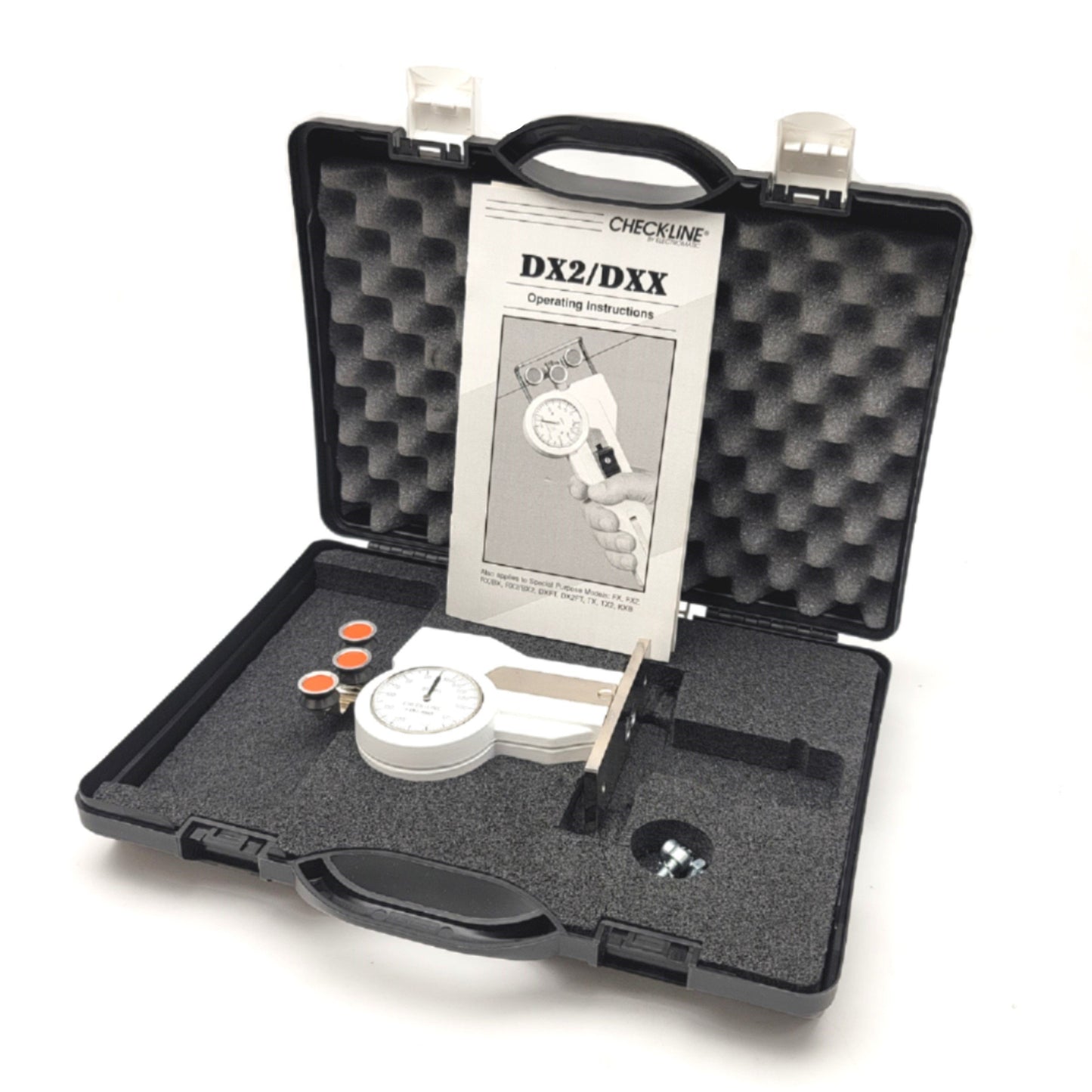 Used CHECKLINE DX2S-SP Stationary Tension Meter 20-1,000 Grams, 2,000m/min