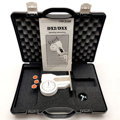 Used CHECKLINE DX2S-SP Stationary Tension Meter 20-1,000 Grams, 2,000m/min