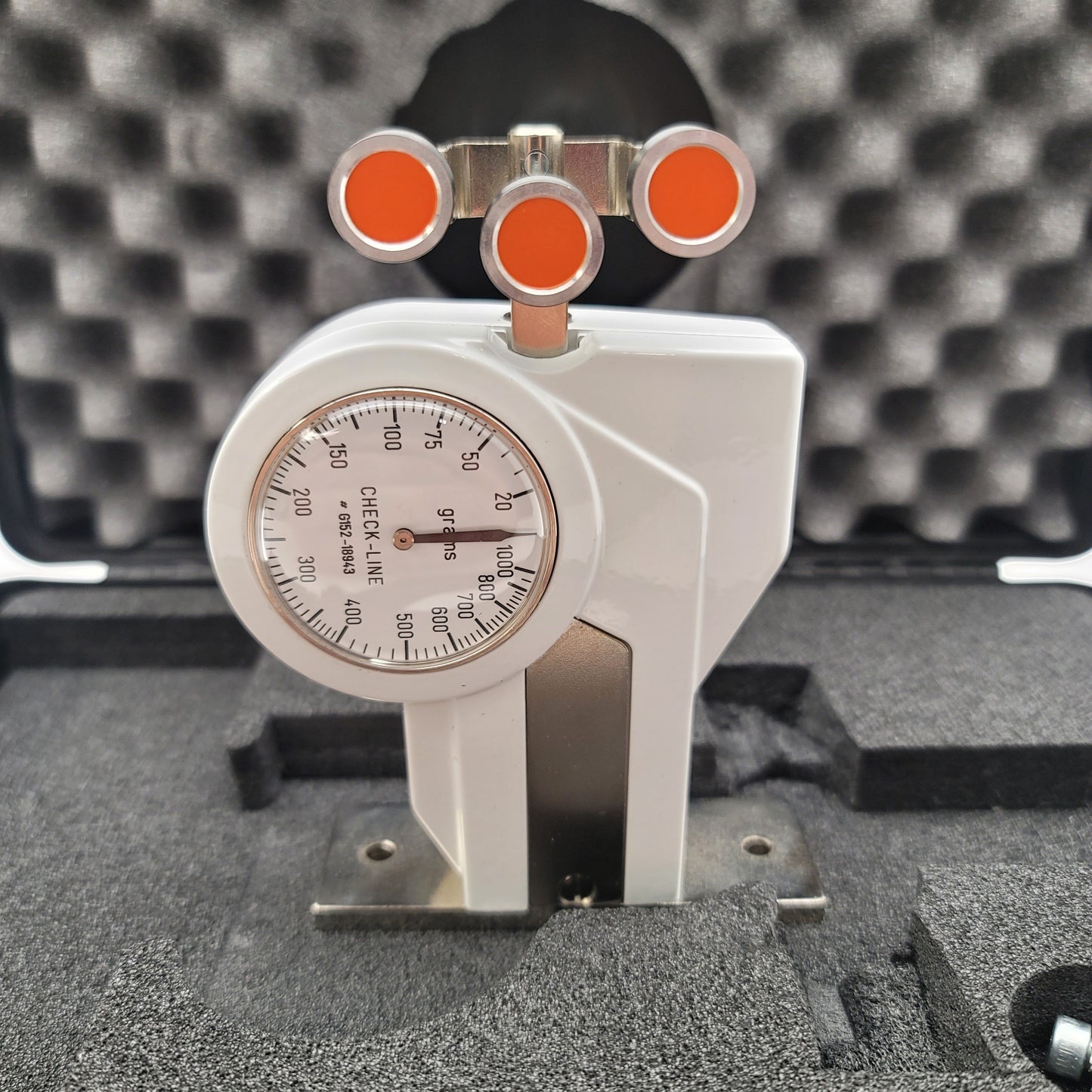 Used CHECKLINE DX2S-SP Stationary Tension Meter 20-1,000 Grams, 2,000m/min