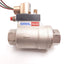 Used Omal VNC10006 Pneumatic NC Axial Flow Valve, 1" DN25, 8 bar Max, With Solenoid