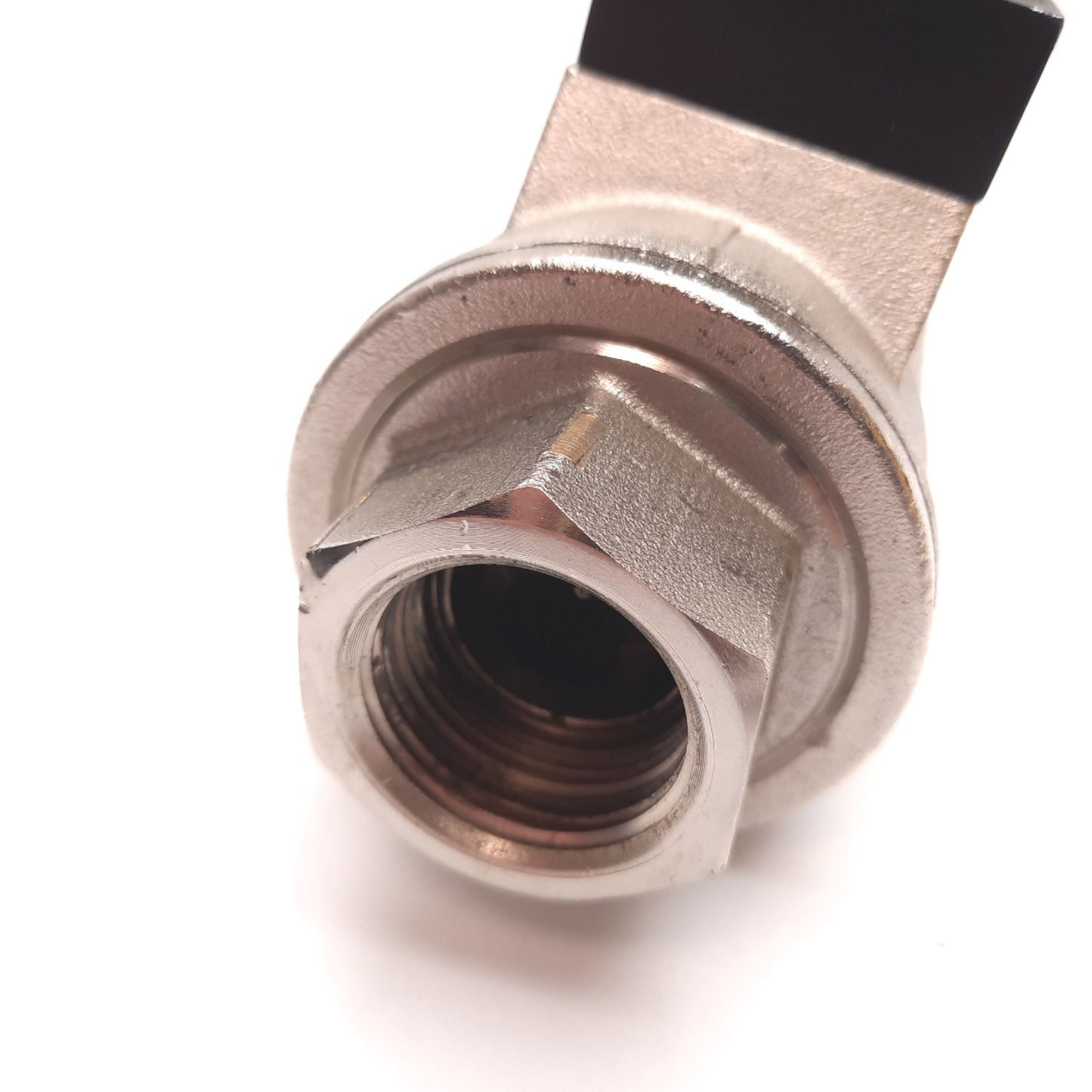 Used Omal VNC10006 Pneumatic NC Axial Flow Valve, 1" DN25, 8 bar Max, With Solenoid