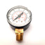 Used Noshok 15-100-160-PSI/kPa Pressure Gauge 160 PSI Bottom Mount 1/8 NPT OD: 1.5"