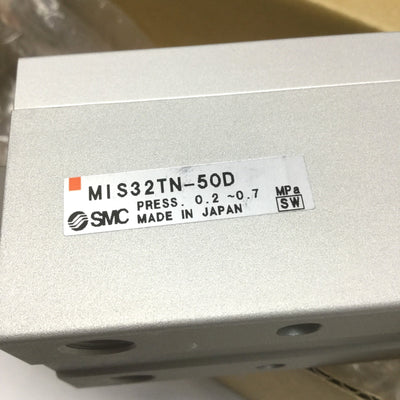 New SMC MIS32TN-50D Single-Finger Escapement Cylinder 32mm Bore, 50mm Stroke
