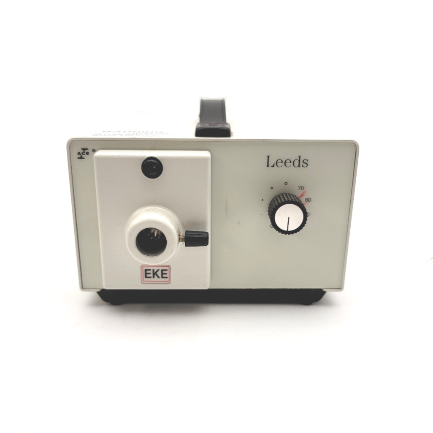 Used LEEDS SCHOTT FOSTEC EKE 20500./14 Fiber Optic Light Source 150W 120VAC 60Hz 3A