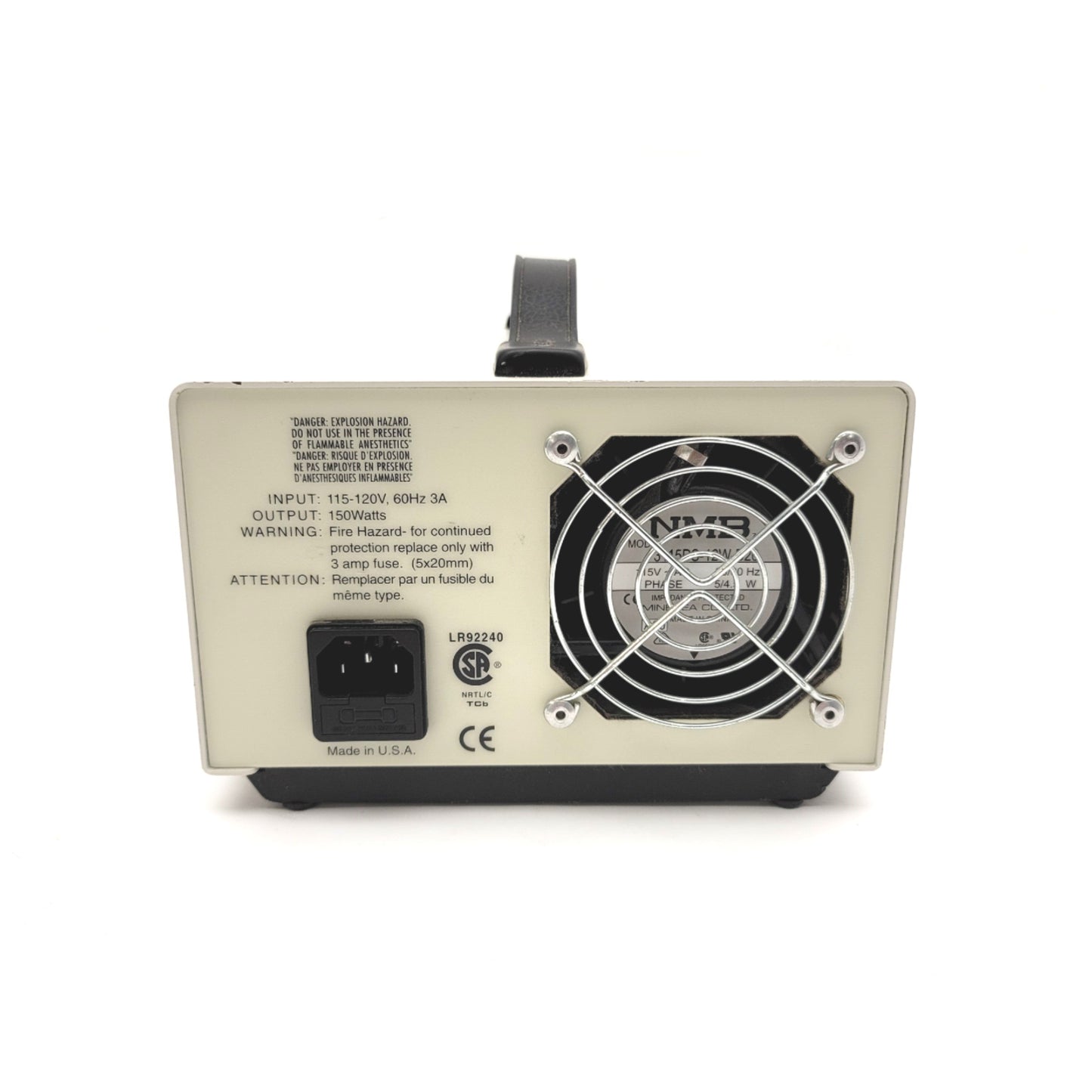 Used LEEDS SCHOTT FOSTEC EKE 20500./14 Fiber Optic Light Source 150W 120VAC 60Hz 3A