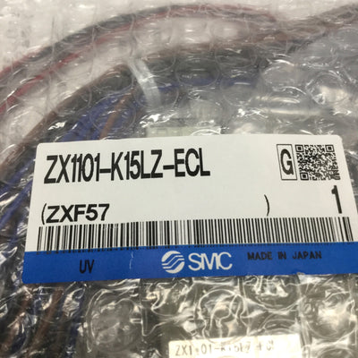 New SMC ZX1101-K15LZ-ECL Vacuum Ejector 24VDC, N.C. Supply/Release, 1.0mm Nozzle