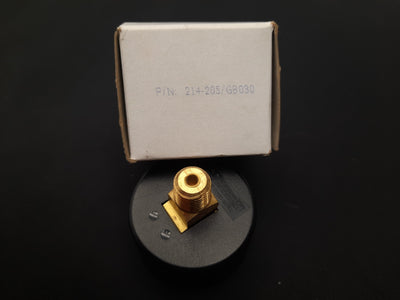 New Ashcroft 214-205/GB030 Pressure Gauge 2" 30psi, 1/4" NPT