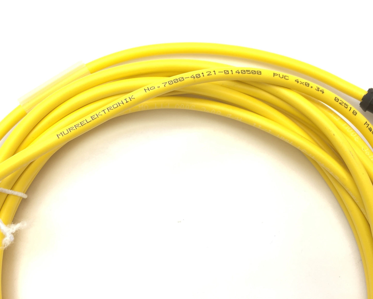 New – Open box Murr Elektronik 7000-40121-0140500 Cable Male M12 Straight, Female M12 90 4-Pole