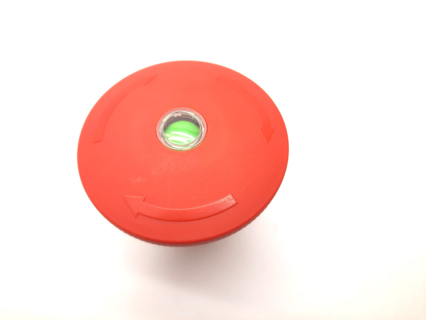 Used Eaton M22-PVT60P-MPI Emergency E-Stop Red Pushbutton Switch, Twist Release